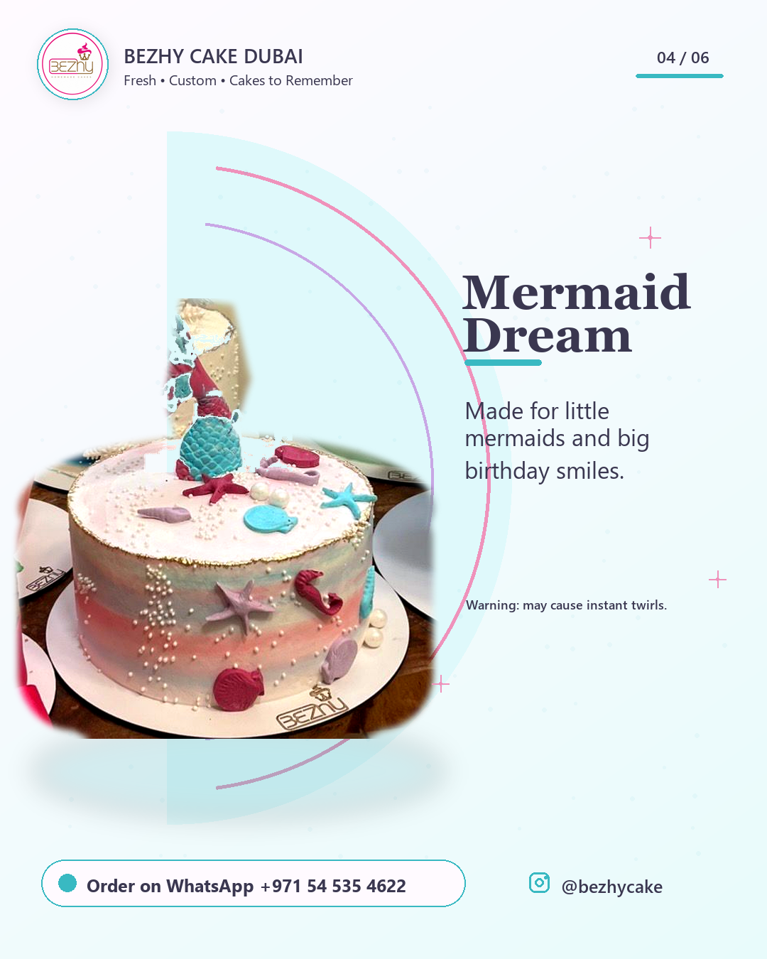Bezhy Mermaid Dream campaign design